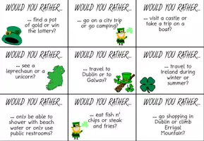 Aperçu - Préparation de séance / Séance complète - Would you rather - Ireland Edition - Speaking Activity - Page 3