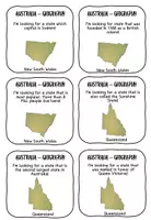 Aperçu - Cartes / Images - Australia's States and Territories - Geography - stop & swap cards - learning game - Page 3
