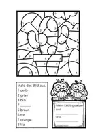 Vorschau - Arbeitsblätter - Farben - Grundschule / DAF - kostenlos - Seite 1