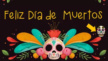 Aperçu - Présentation / Support pour le tableau - Día de los muertos - Interaktive PDF( Text Landeskunde) + Vokabel Booklet - Page 2