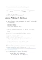 Aperçu - Feuilles d'exercices - Website Quiz: Student research about Ireland - Page 2