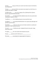 Aperçu - Feuilles d'exercices - McFarland Übungsblatt: relative clauses - Page 1