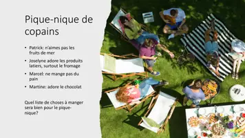 Aperçu - Présentation / Support pour le tableau - Parler d'une situation - PP Kommunikationsprüfung Französisch - Page de couverture