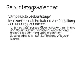 Vorschau - Bildkarten - Tropischer Klassenraum Deko Geburtstagskalender - Seite 2
