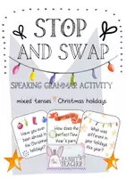 Aperçu - Jeux - Stop and swap: After the Christmas holidays (mixed tenses) - Page de couverture