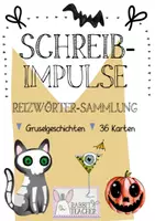 Aperçu - Cartes d'exercices - Reizwörter-Sammlung: Gruselgeschichten (Aufgabenkarten) - Page de couverture