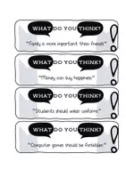 Aperçu - Cartes d'exercices - Speaking/writing activity: What do you think? (give your opinion) - Page 2