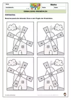 Aperçu - Préparation de séquence / Séquence complète - Einmaleins Windmühlen (auch Homeschooling) kleines Einmaleins - Page 2