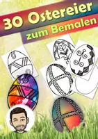 Aperçu - Matériel pour travaux manuels / dessin - Kunst Ostereier zum Bemalen (auch Vertretung) - Page de couverture