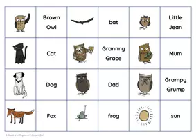 Aperçu - Jeux - Brown Owl - MAKE YOUR OWN GAME OF PAIRS - Page 1