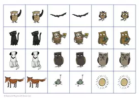 Aperçu - Jeux - Brown Owl - MAKE YOUR OWN GAME OF PAIRS - Page 2
