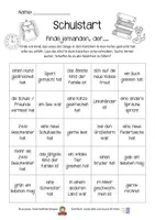 Vorschau - Spiele - Schulstart - finde jemanden, der... - Deckblatt