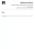Aperçu - Feuilles d'exercices - 60 Verben & 22 Verben mit Präpositionen + Akkusativ A2 - Page 3