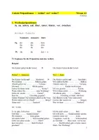 Aperçu - Feuilles d'exercices - Lokale Präpositionen - Wohin? Wo? Woher? A2 - Page 1