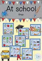 Aperçu - Apprentissages en autonomie - At school - Bingo cards / Karten - Page de couverture