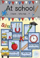 Aperçu - Apprentissages en autonomie - At school - I have ... Who has ... ? - Page de couverture