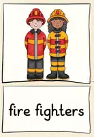 Aperçu - Cartes / Images - At the fire brigade - word & picture cards - Page 1