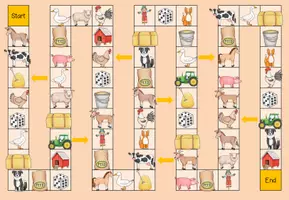 Aperçu - Jeux - Board game / Spielfeld farm animals - Page 3