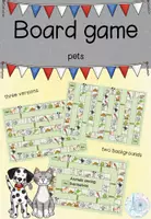 Aperçu - Apprentissages en autonomie - Board Game / Spielfeld pets / domestic pets - Page de couverture