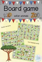 Aperçu - Jeux - Board game / Spielfeld safari animals - Page de couverture