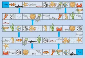 Aperçu - Apprentissages en autonomie - Board game / Spielfeld underwater animals - Page 2