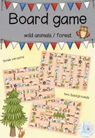 Aperçu - Apprentissages en autonomie - Board game / Spielfeld wild animals - Page de couverture