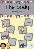 Aperçu - Apprentissages en autonomie - Body - Matching pairs / Memory® - Page de couverture