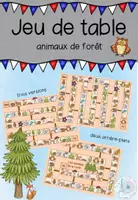 Aperçu - Jeux - Course des animaux "animaux sauvages" - Page de couverture