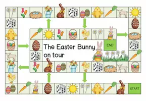 Aperçu - Jeux - Easter - Boardgame / Spielfeld - Page 1
