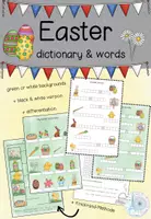Aperçu - Préparation de séquence / Séquence complète - Easter - Dictionary / words - Page de couverture