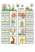 Aperçu - Apprentissages en autonomie - Easter - Klammerkarten / Clip cards - Page 1