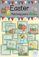Aperçu - Apprentissages en autonomie - Easter - Matching pairs - Page de couverture