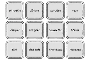 Aperçu - Apprentissages en autonomie - Halloween - Jeu de mémoire® - Page 3