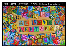 Vorschau - Spiele - WE LOVE LETTERS - das ultimative Vorlagenbuch mit Inspirationen und Fotoanleitungen für 900 Buchstabenkärtchen zum kreativen Gestalten - Seite 1
