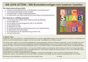 Vorschau - Spiele - WE LOVE LETTERS - das ultimative Vorlagenbuch mit Inspirationen und Fotoanleitungen für 900 Buchstabenkärtchen zum kreativen Gestalten - Seite 2