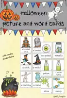 Aperçu - Affichage - Halloween - Picture and word cards - Page de couverture