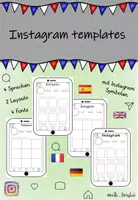 Aperçu - Feuilles d'exercices - Instagram templates - Page de couverture