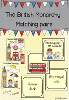 Aperçu - Apprentissages en autonomie - Monarchy - Matching pairs / Memory® - Page de couverture