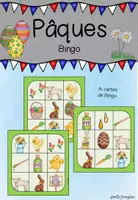 Aperçu - Apprentissages en autonomie - Pâques - Bingo - Page de couverture