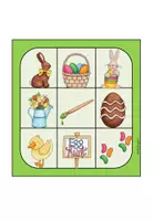 Aperçu - Apprentissages en autonomie - Pâques - Bingo - Page 3