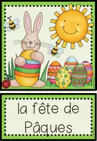 Aperçu - Préparation de séance / Séance complète - Pâques - Cartes de mots et d'images - Page 2