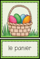 Aperçu - Préparation de séance / Séance complète - Pâques - Cartes de mots et d'images - Page 3