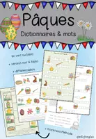 Aperçu - Préparation de séance / Séance complète - Pâques - Dictionnaires et mots (differenziert) - Page de couverture