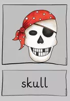 Aperçu - Cartes / Images - Pirates - picture and word cards - Page 3