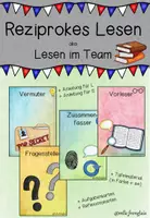 Aperçu - Préparation de séance / Séance complète - Reziprokes Lesen / Lesen im Team / Teamlesen - Page de couverture