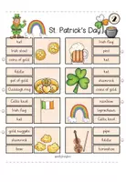 Aperçu - Préparation de séquence / Séquence complète - Saint Patrick's Day - Clip cards / Klammerkarten - Page 2
