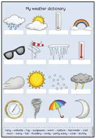 Aperçu - Feuilles d'exercices - Weather - Dictionary words writing (differenziert) - Page 2