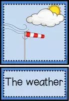 Aperçu - Apprentissages en autonomie - Weather - Picture & word cards /Bild- & Wortkarten - Page 2