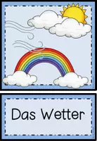 Aperçu - Inclusion - Wetter - Bild- & / und Wortkarten - Page 1