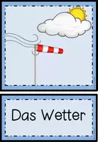 Aperçu - Inclusion - Wetter - Bild- & / und Wortkarten - Page 2